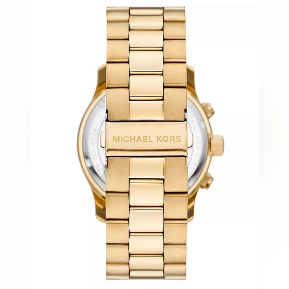 MICHAEL KORS Gold Runway Chronograph Watch - Picture 6 of 14